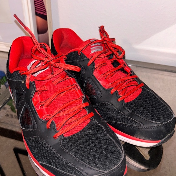 Nike dual fusion light to red black and reflective size 8 men’s 9.5 womans - Picture 7 of 7